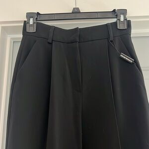 NEW Emporio Armani Women 4 Black Dress Pants.